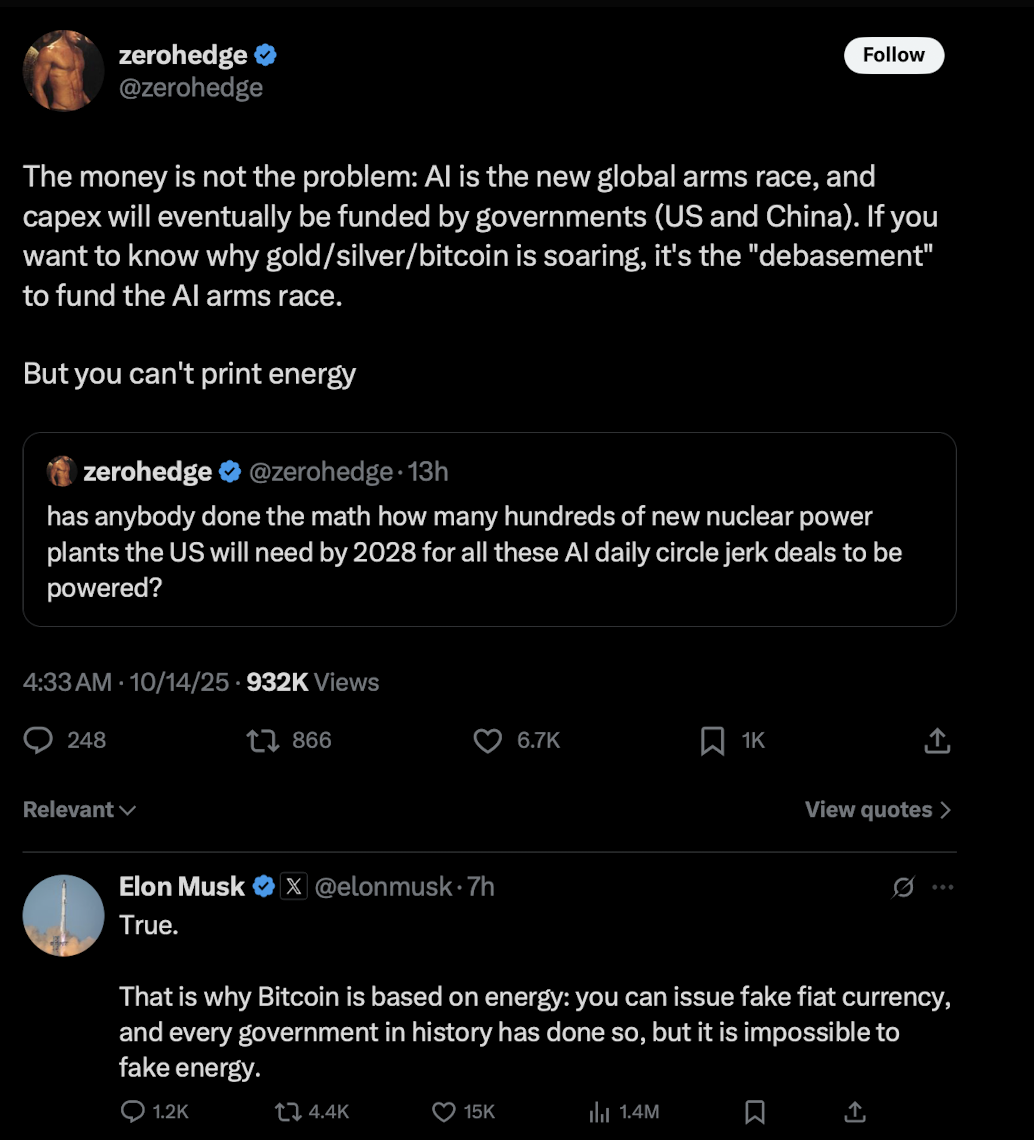 Elon Musk Comment on X (Formal Twitter)