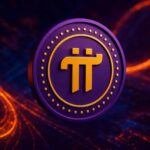 Pi Network price trend chart with forecast projections