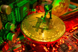 Global Bitcoin mining power distribution map 2025