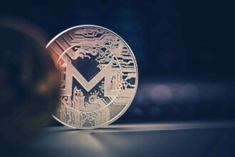 Monero logo representing blockchain upgrade to bolster spy node protection