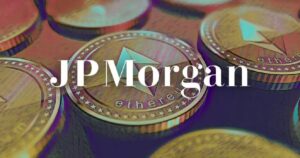 Solana ETF inflows chart with JPMorgan analysis headline
