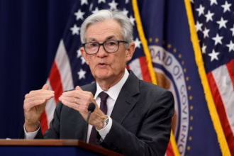 Jerome Powell delivers keynote speech on monetary policy at NABE conference