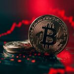 Chart showing the biggest Bitcoin crashes in history