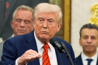 Trump discusses unsustainable China tariffs at White House event