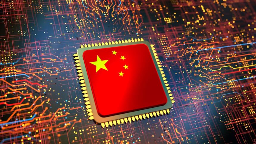 Chart comparing Chinese AI and US AI performance in cryptocurrency trading