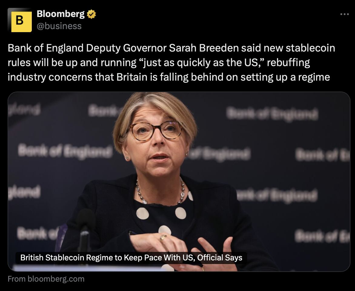 Bloomberg post on X (Formla Twitter)