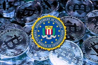 US court gavel with Bitcoin symbol representing hard drive lawsuit