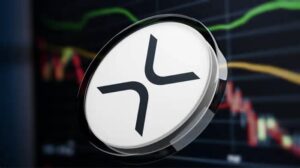 Chart showing trading volume and inflows for Canary Capital XRP ETF debut