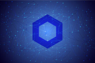 Chainlink logo representing tokenized finance integration